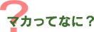 マカってなに?